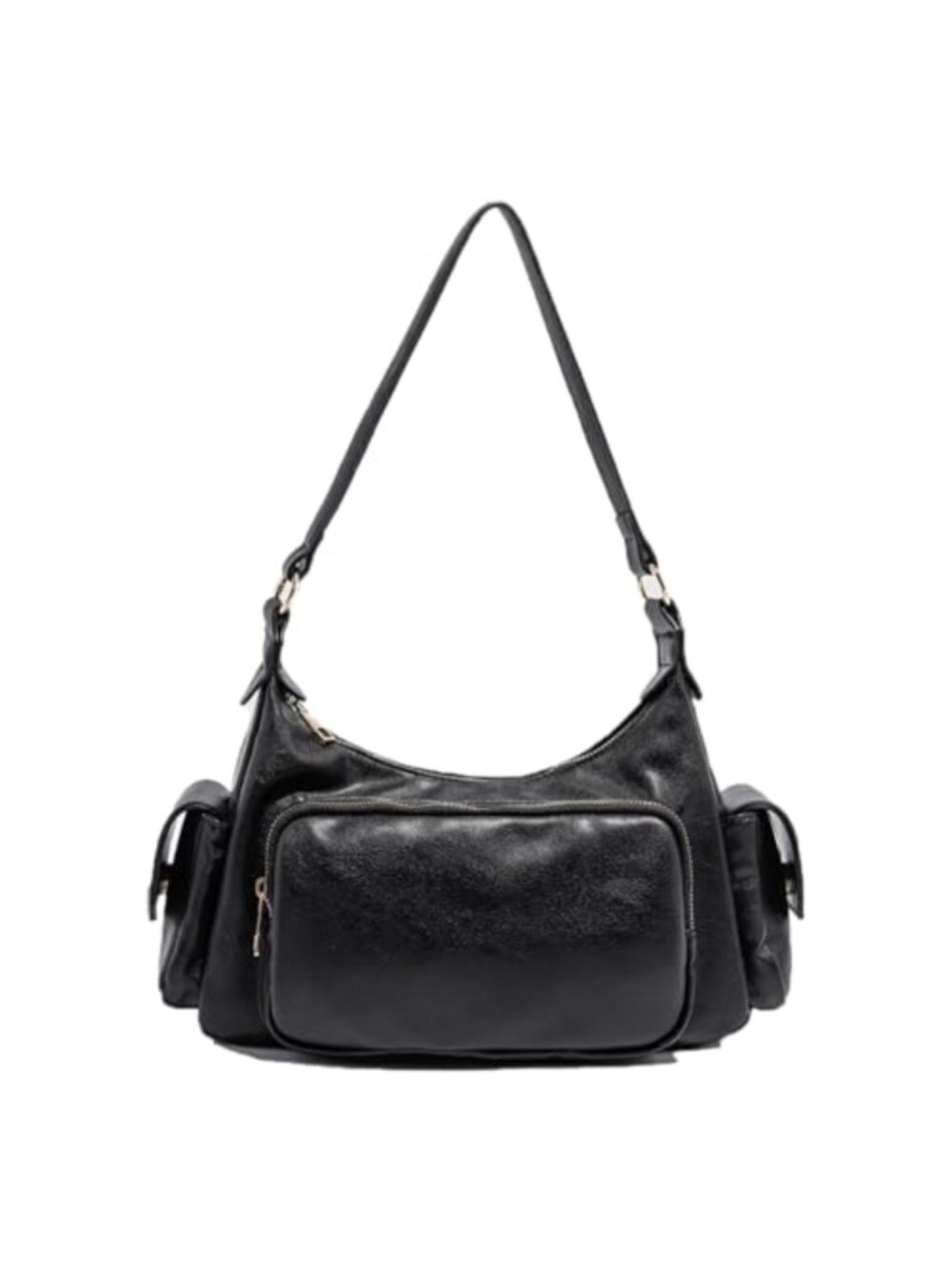 Vintage Faux Leather Hobo Bag Crossbody Shoulder Purse